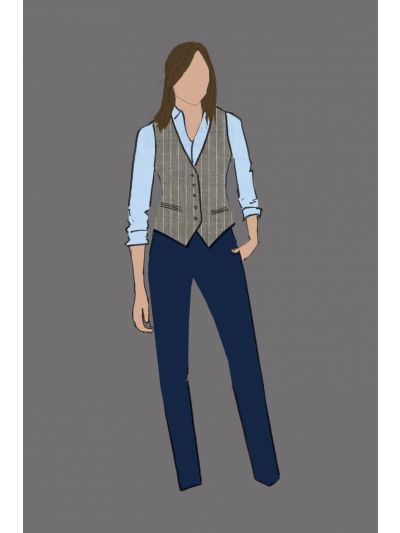 Uniform Pant Ladies Navy (F&B)